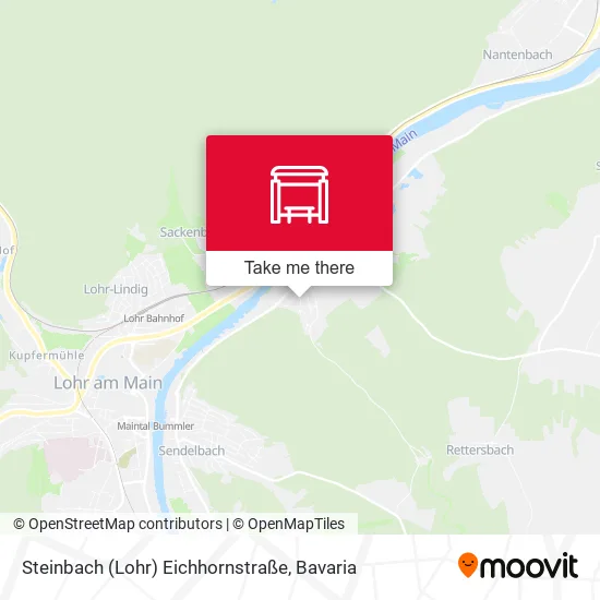 Карта Steinbach (Lohr) Eichhornstraße