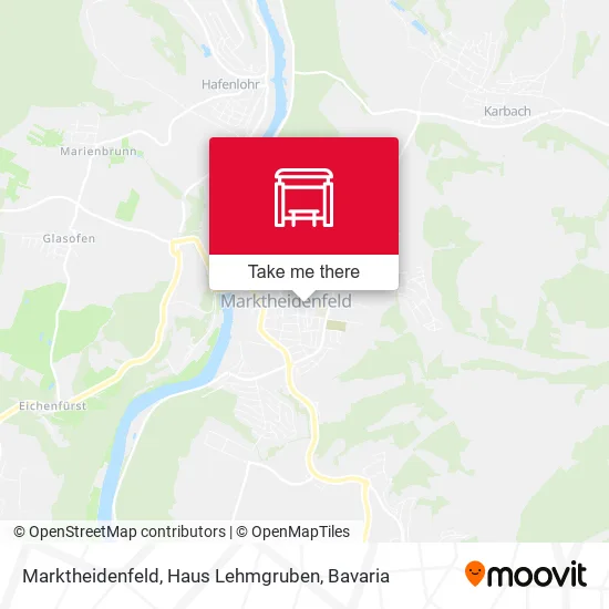 Карта Marktheidenfeld, Haus Lehmgruben