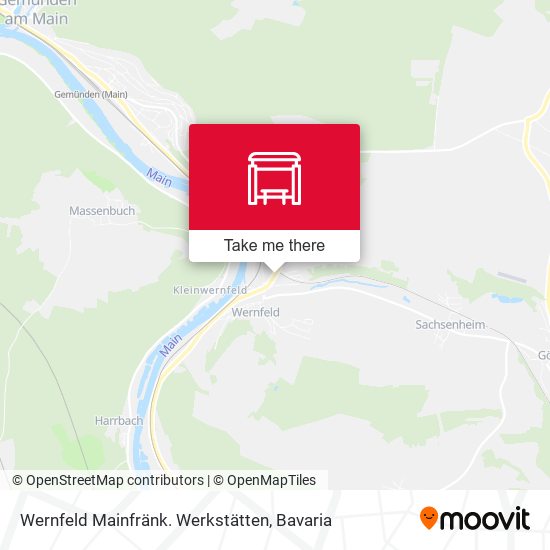Wernfeld Mainfränk. Werkstätten map