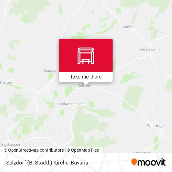 Sulzdorf (B. Stadtl.) Kirche map