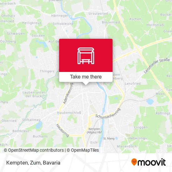 Карта Kempten, Zum