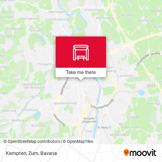 Карта Kempten, Zum