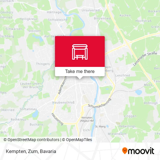 Карта Kempten, Zum