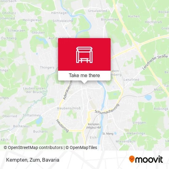 Карта Kempten, Zum