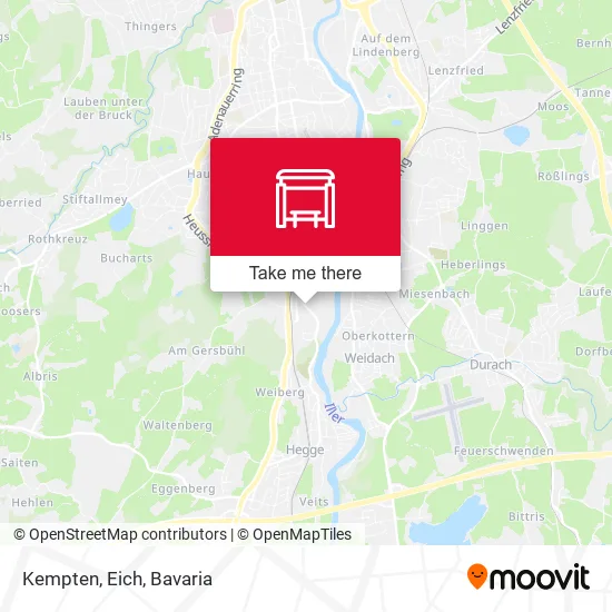 Карта Kempten, Eich