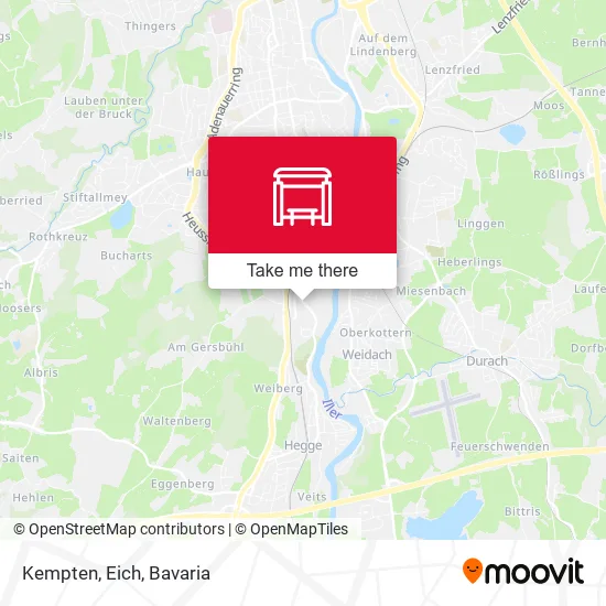 Карта Kempten, Eich