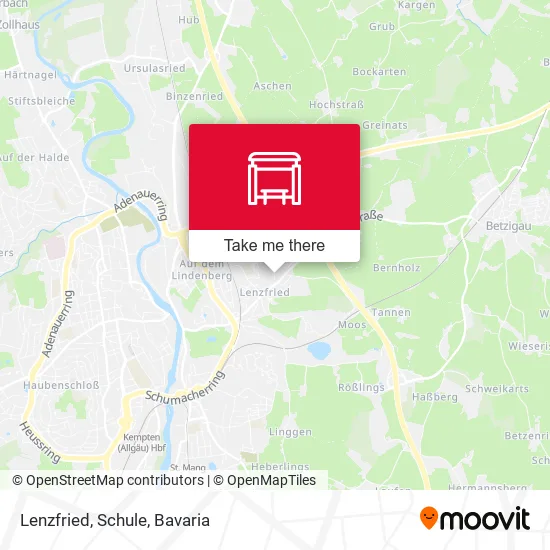 Карта Lenzfried, Schule