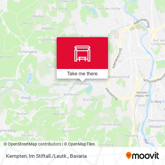Kempten, Im Stiftall./Leutk. map