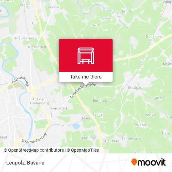Карта Leupolz