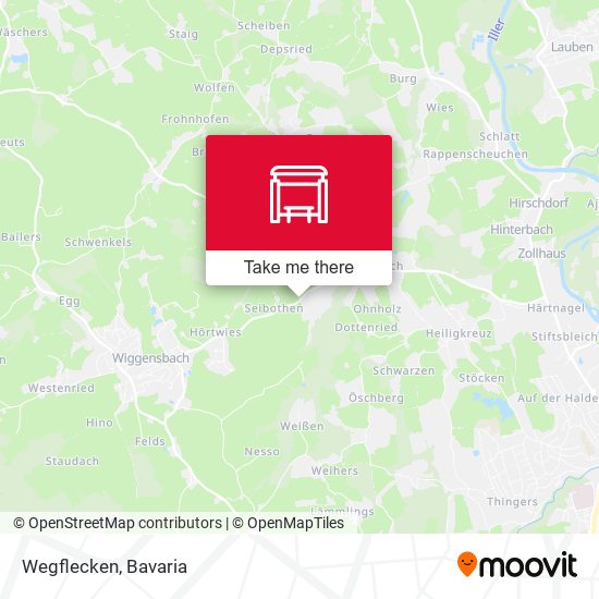Карта Wegflecken