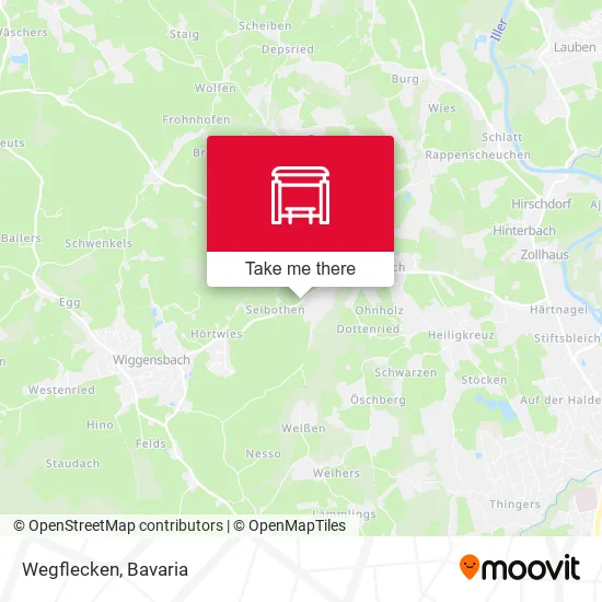 Карта Wegflecken