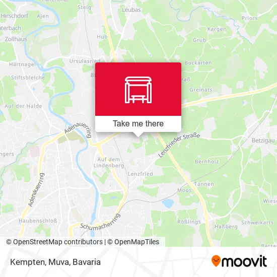 Карта Kempten, Muva