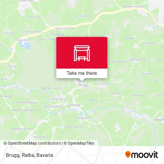 Карта Brugg, Raiba