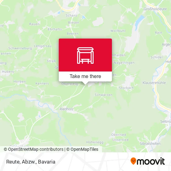 Карта Reute, Abzw.