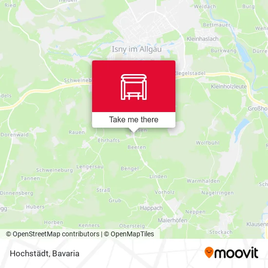 Карта Hochstädt