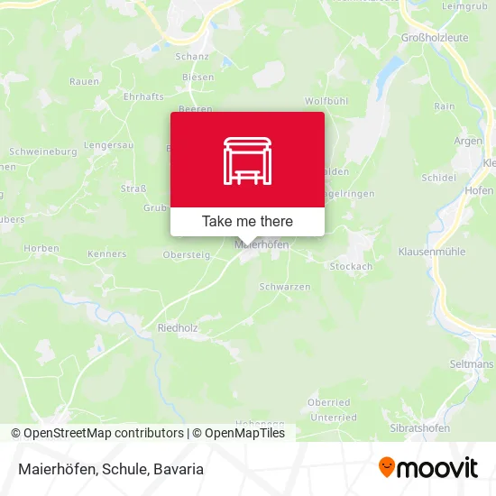 Карта Maierhöfen, Schule