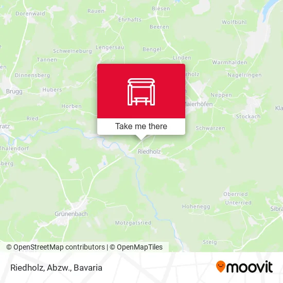 Карта Riedholz, Abzw.