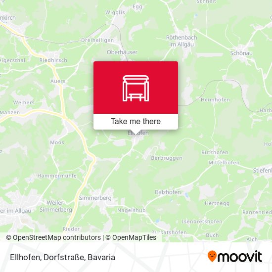 Ellhofen, Dorfstraße map