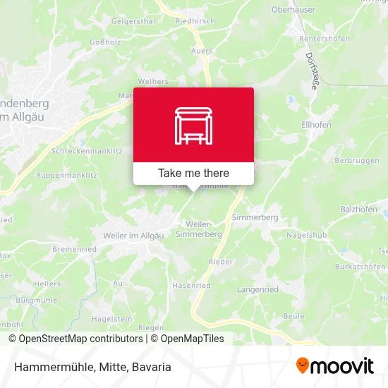 Hammermühle, Mitte map