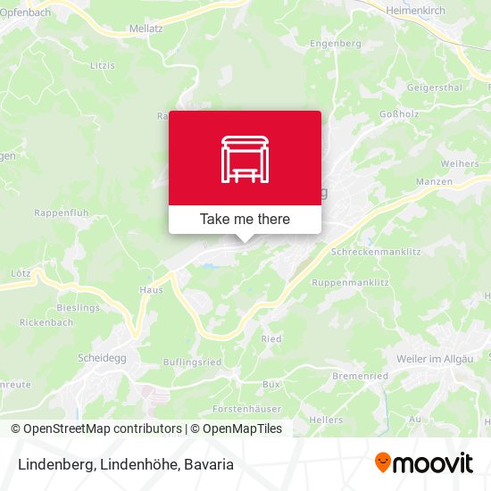 Lindenberg, Lindenhöhe map