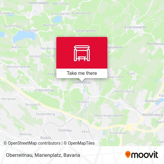 Oberreitnau, Marienplatz map