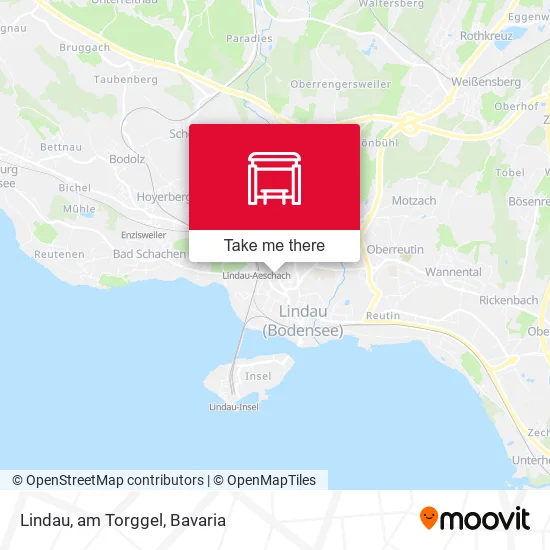 Карта Lindau, am Torggel