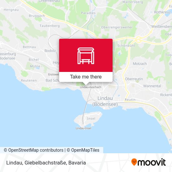 Lindau, Giebelbachstraße map