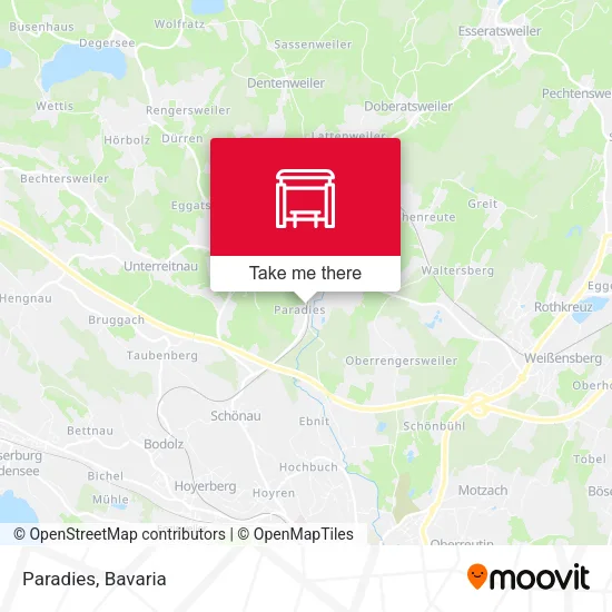 Карта Paradies