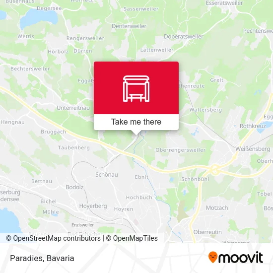 Карта Paradies