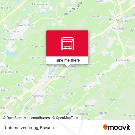 Карта Unternützenbrugg