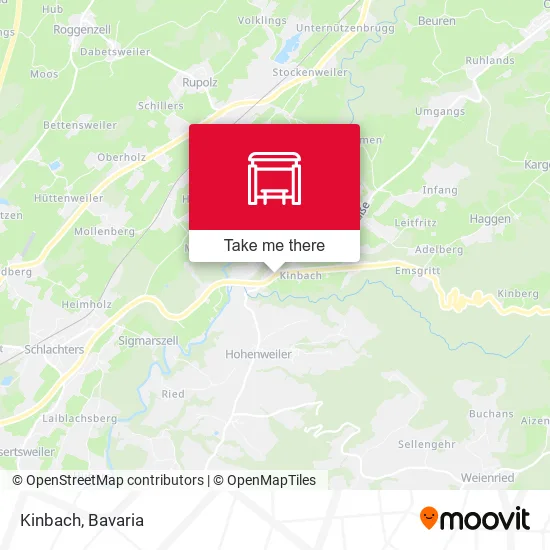 Карта Kinbach