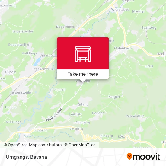 Карта Umgangs