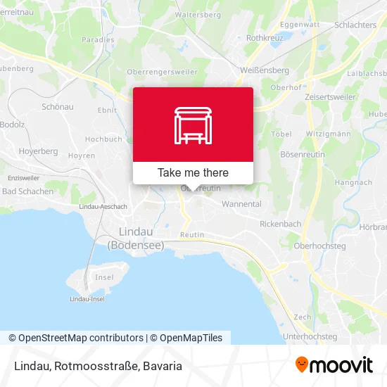 Карта Lindau, Rotmoosstraße