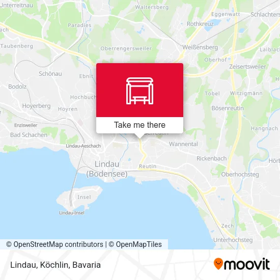 Карта Lindau, Köchlin