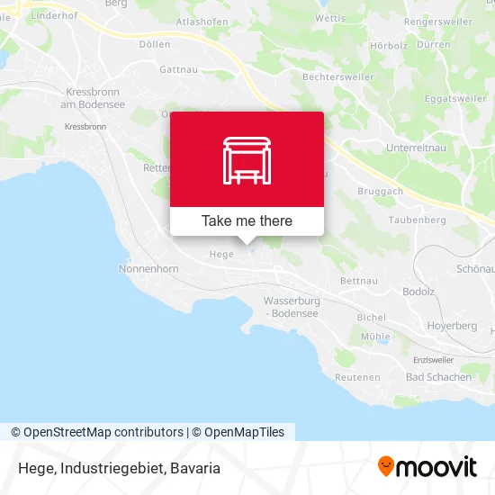 Карта Hege, Industriegebiet