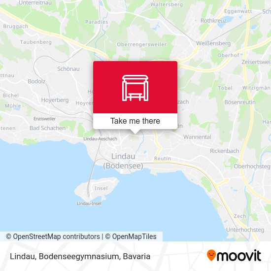 Lindau, Bodenseegymnasium map