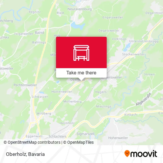 Карта Oberholz