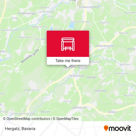 Карта Hergatz