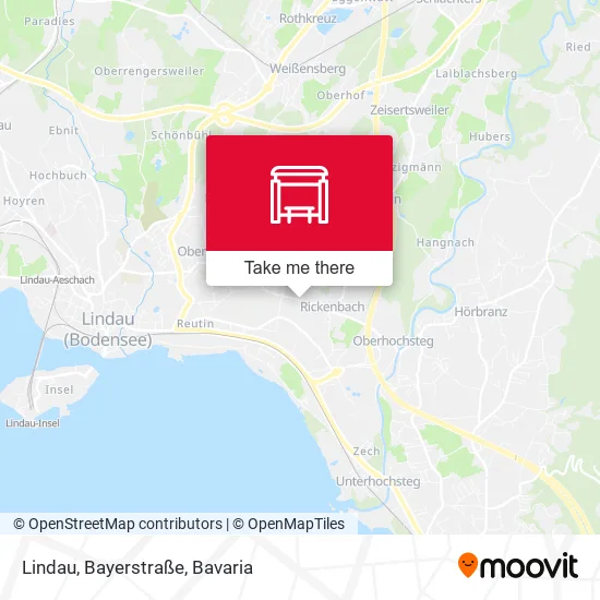 Карта Lindau, Bayerstraße