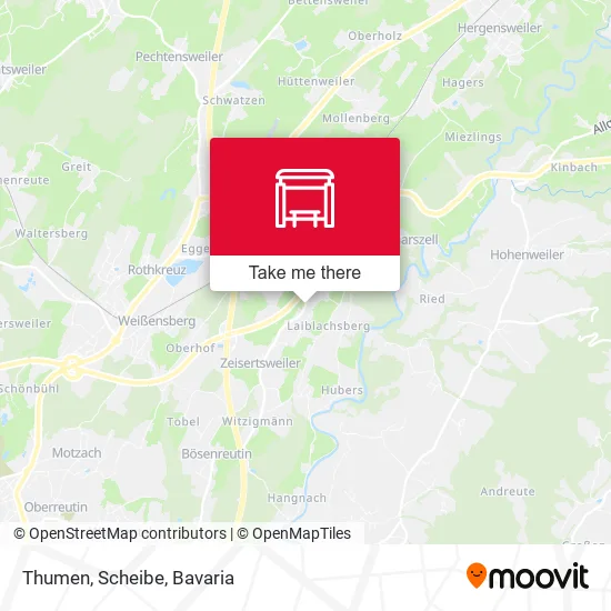 Карта Thumen, Scheibe