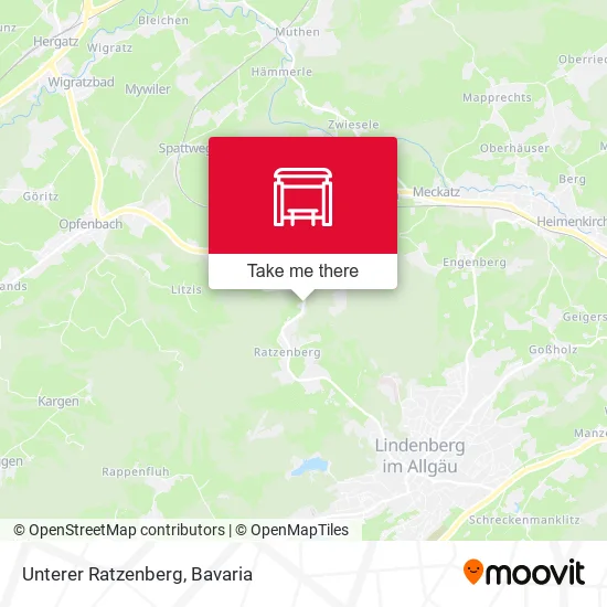 Карта Unterer Ratzenberg