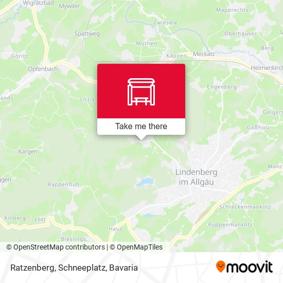 Карта Ratzenberg, Schneeplatz
