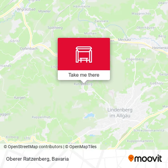Карта Oberer Ratzenberg