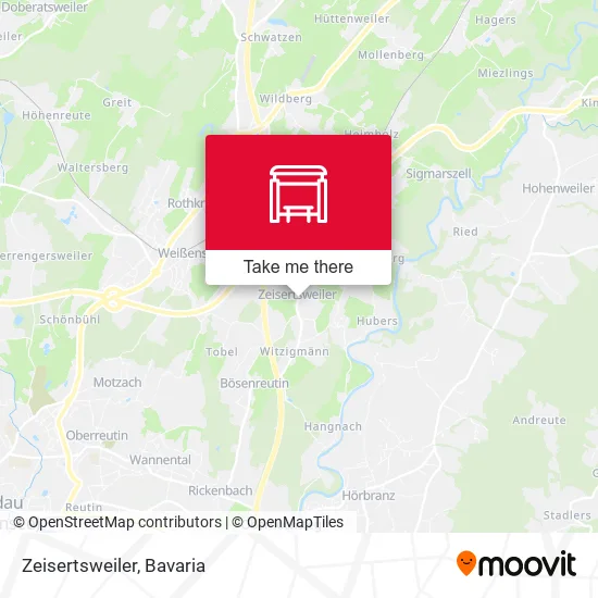 Карта Zeisertsweiler