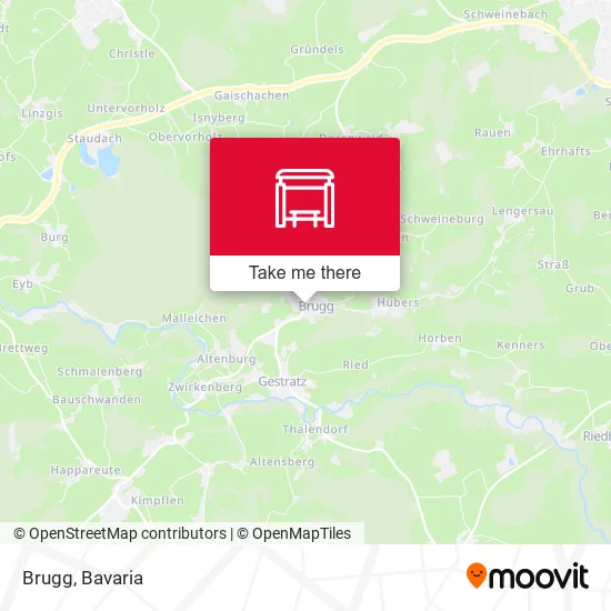 Карта Brugg