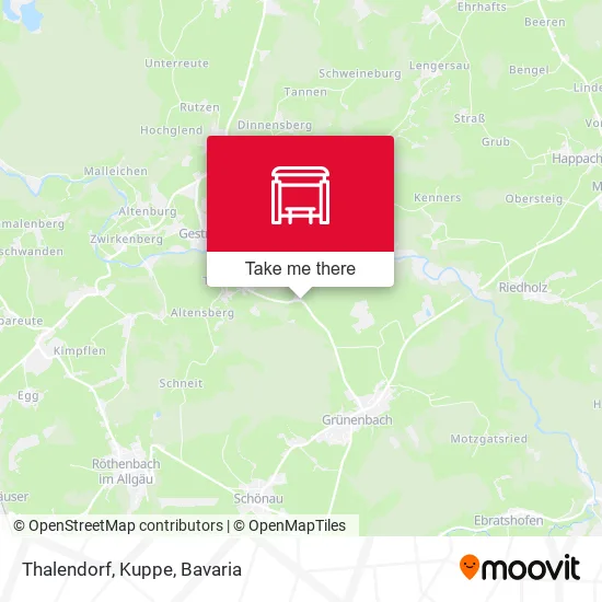 Карта Thalendorf, Kuppe