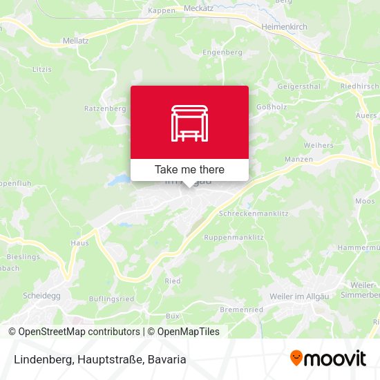 Lindenberg, Hauptstraße map