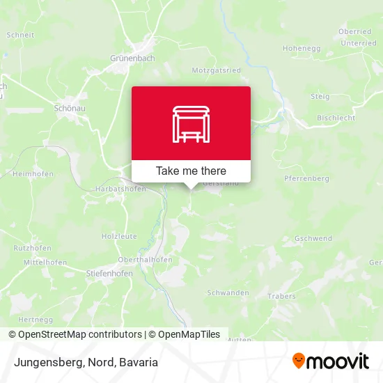 Карта Jungensberg, Nord
