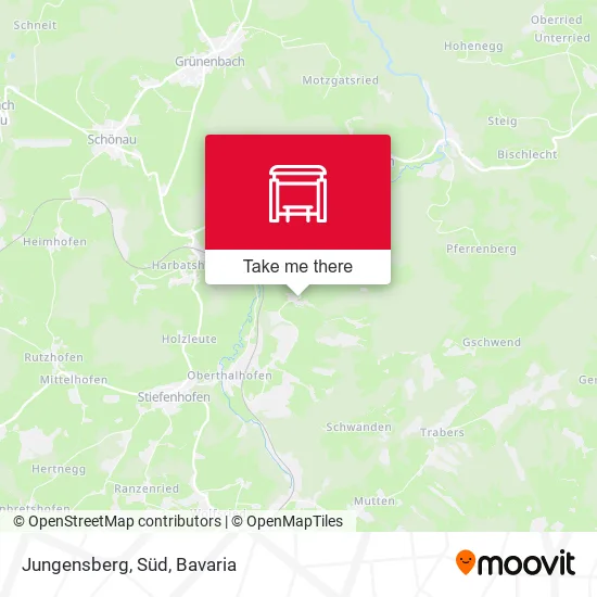 Карта Jungensberg, Süd