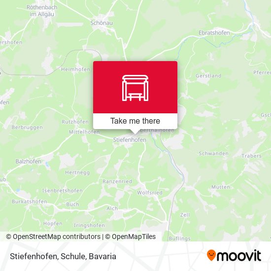 Stiefenhofen, Schule map